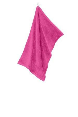 Port Authority TW530 - Grommeted Microfiber Golf Towel. TW530