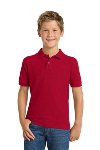 Port Authority Y500 - Youth Silk Touch Polo. Y500