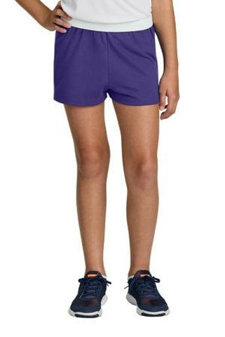Sport-Tek YGST311 - Girls Jersey Knit Squad Short YGST311