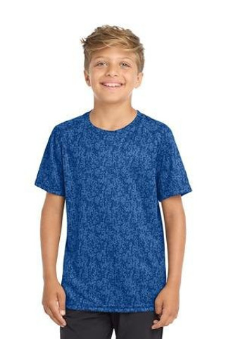 Sport-Tek YST460 - Youth Digi Camo Tee. YST460
