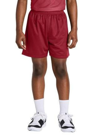 Sport-Tek YST5100 - Pantalón corto de malla Youth PosiCharge de 5" YST5100