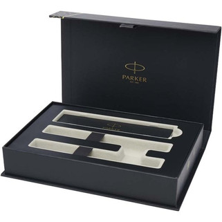 Parker 108015 - IM Essentials sæt med rollerball- og kuglepen – sølv