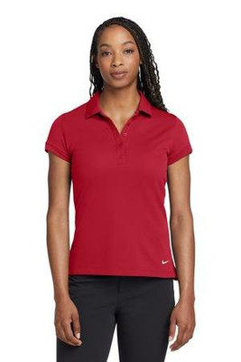 Nike 746100 - Women's Dri-FIT Solid Icon Pique Modern Fit Polo. 746100