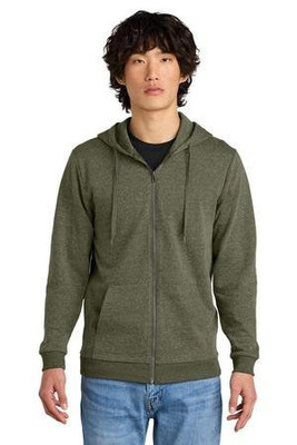 District DT1302 - Perfect Tri Fleece Full-Zip Hoodie DT1302