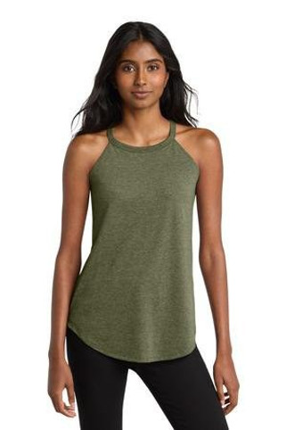 District DT137L - Womens Perfect Tri Rocker Tank. DT137L