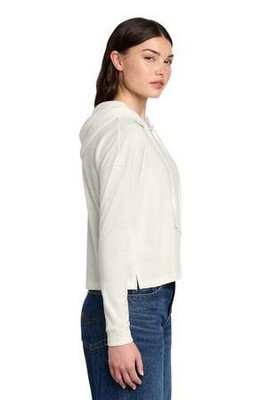 District DT1390L - Women's Perfect Tri Midi Long Sleeve Hoodie DT1390L