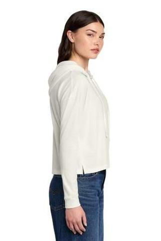 District DT1390L - Womens Perfect Tri Midi Long Sleeve Hoodie DT1390L