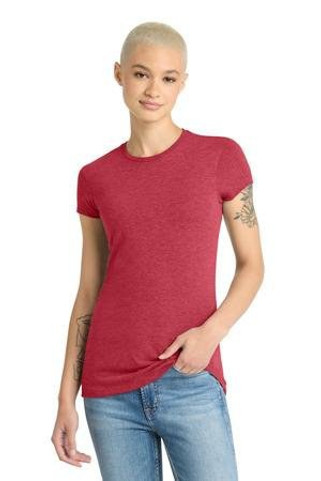 District DT155 - Womens Fitted Perfect Tri Tee. DT155