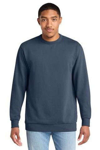 District DT2204 - Wash Fleece Crew DT2204