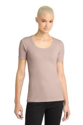 District DT6020 - Womens V.I.T. Rib Scoop Neck Tee DT6020
