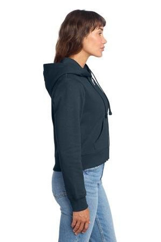 District DT6103 - Womens V.I.T. Fleece Full-Zip Hoodie DT6103