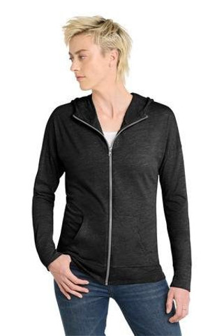 District DT665 - Womens Medal Full-Zip Hoodie. DT665