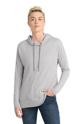 District DT671 - Sudadera con capucha de felpa francesa ligera para mujer DT671