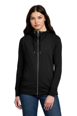 District DT673 - Women's Featherweight French Terry Full-Zip Hoodie DT673