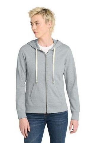 District DT8103 - Womens Re-Fleece Full-Zip Hoodie DT8103