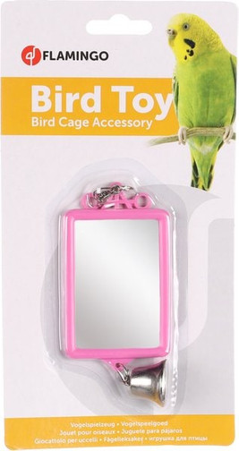 Flamingo f-100290 - Jouet pour perruches Miroir