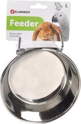 Flamingo f-1030074 - Gamelle pour la nourriture et l'eau Rond