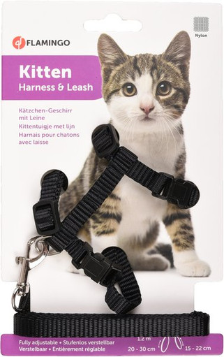Flamingo f-1031363 - Harnais avec laisse Chaton