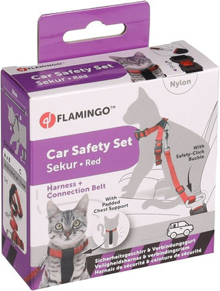 Flamingo f-1032089 - Harnais Connecteur pour ceinture de sécurité de voiture