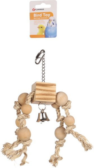 Flamingo f-110090 - Jouet pour perruchesBrun clair