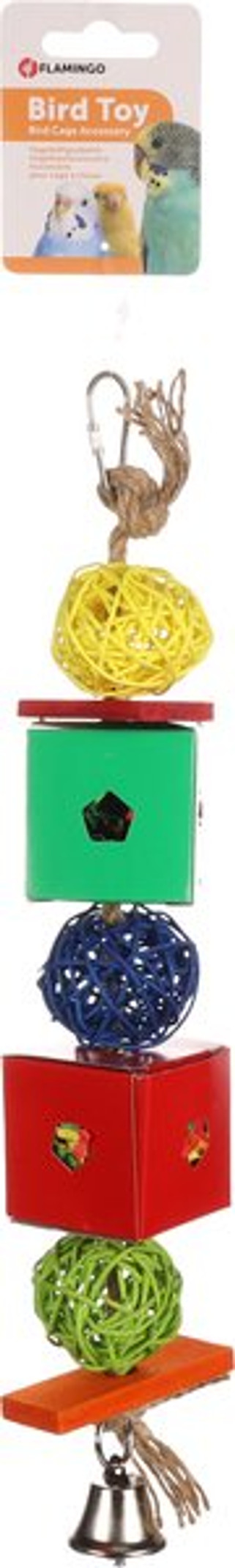Flamingo f-110083 - Jouet pour perruches Jouet suspendu