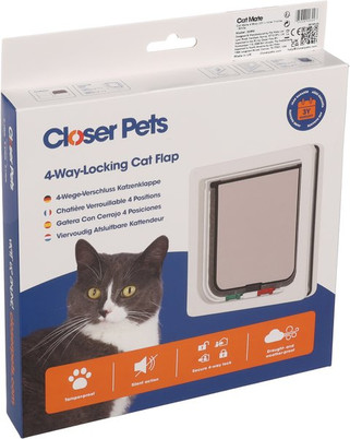 Pet Mate® f-500718 - Chatière 4 réglages