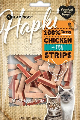 Flamingo f-502933 - Friandises Lanières avec poulet & Poisson