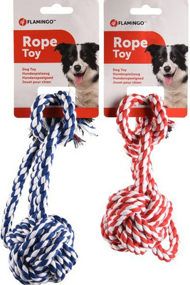 Flamingo f-507439 - Jouet Corde à tirer Balle nouée