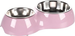 Flamingo f-511767 - Gamelle pour la nourriture et leau Duo Dinner