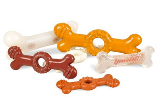 Flamingo f-516836 - Jouet Os avec goût de poulet