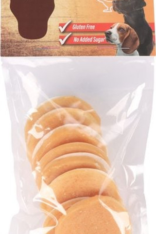 Flamingo f-516891 - Friandises Chips Blanc avec poulet 6cm 12,5gr / 8 pcs 100gr