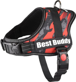 Flamingo f-518727 - Harnais Camouflage rouge
