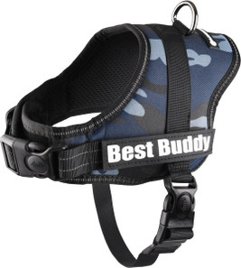 Flamingo f-518733 - Harnais Camouflage bleu