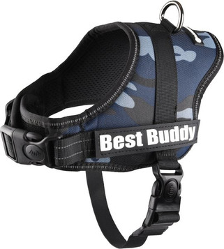 Flamingo f-518733 - Harnais Camouflage bleu