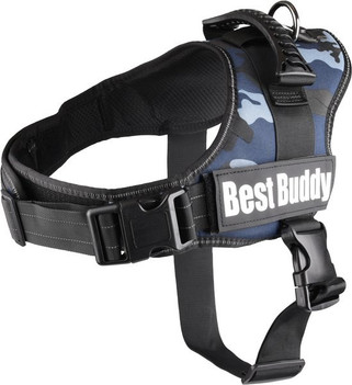 Flamingo f-518737 - Harnais Camouflage bleu