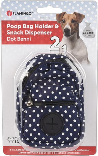 Flamingo f-519196 - Distributeur pour friandises avec sacs à déjections