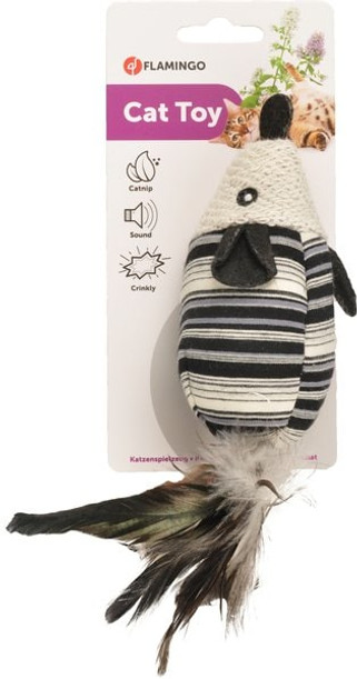 Flamingo f-560537 - Jouet Rat Gris