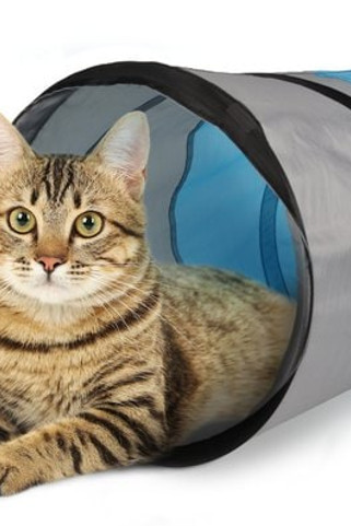 Flamingo f-560671 - Jouet Tunnel Gris & Bleu