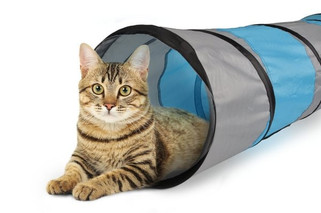 Flamingo f-560671 - Jouet Tunnel Gris & Bleu