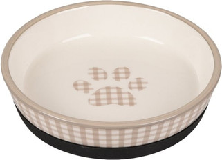 Flamingo f-560698 - Gamelle pour la nourriture et leau Rond Beige &