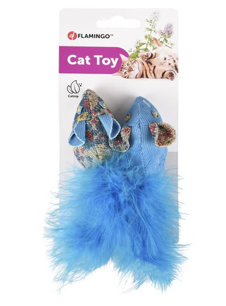 Flamingo f-560774 - Jouet Souris Bleu clair