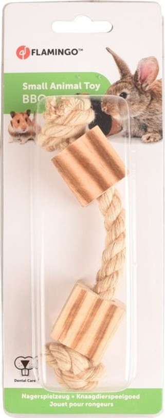 Flamingo f-210247 - Jouet Perles Cordon Brun clair