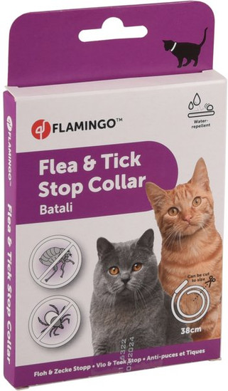 Flamingo f-560884 - Collier antiparasites Stop puces et tiques