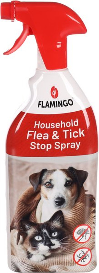 Flamingo f-519838 - Spray antiparasites Stop puces et tiques Spray