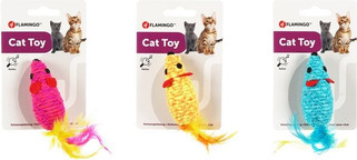 Flamingo f-561012 - Jouet Souris Plume