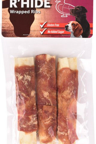 Flamingo f-520298 - Friandises Côteavec canard 12cm 30gr / 3 pcs 90gr