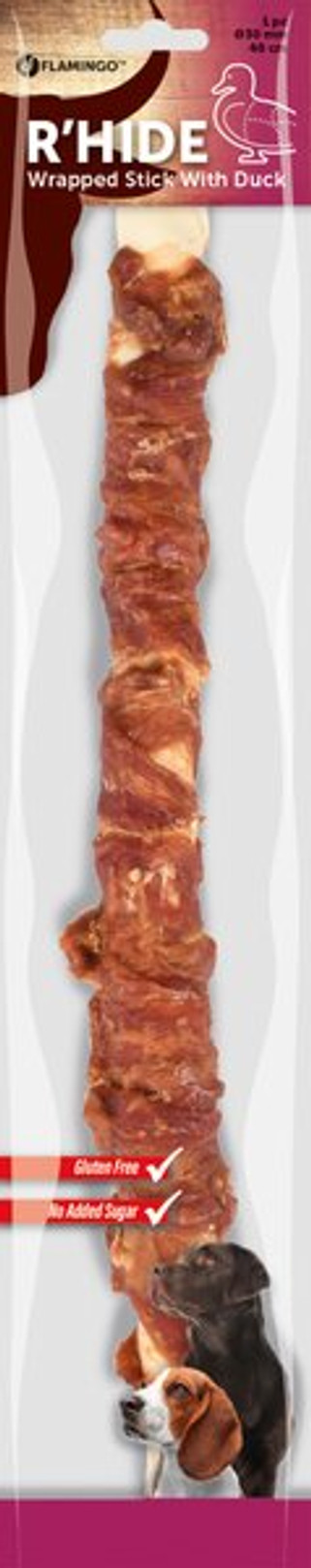 Flamingo f-520292 - Friandises Bâtonavec canard 40cm 190gr