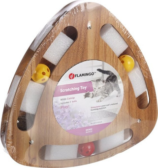 Flamingo f-561285 - Jouet à grifferTriangle avec balle