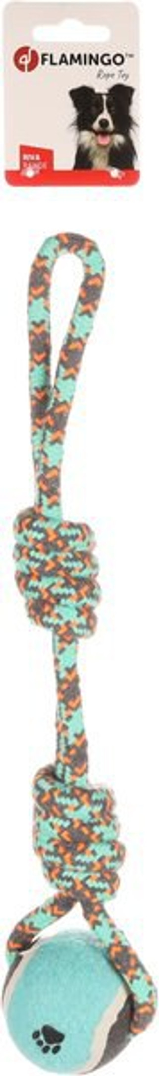 Flamingo f-521959 - Jouet Corde à tirer Twist avec balle