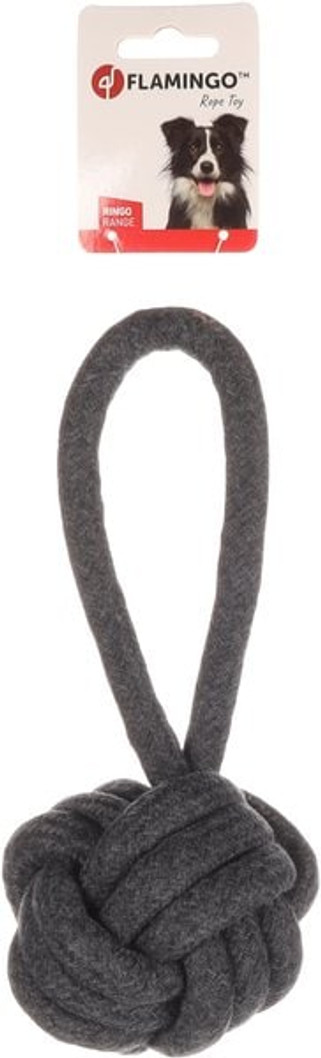 Flamingo f-521950 - Jouet Corde à tirer Balle nouée foncé